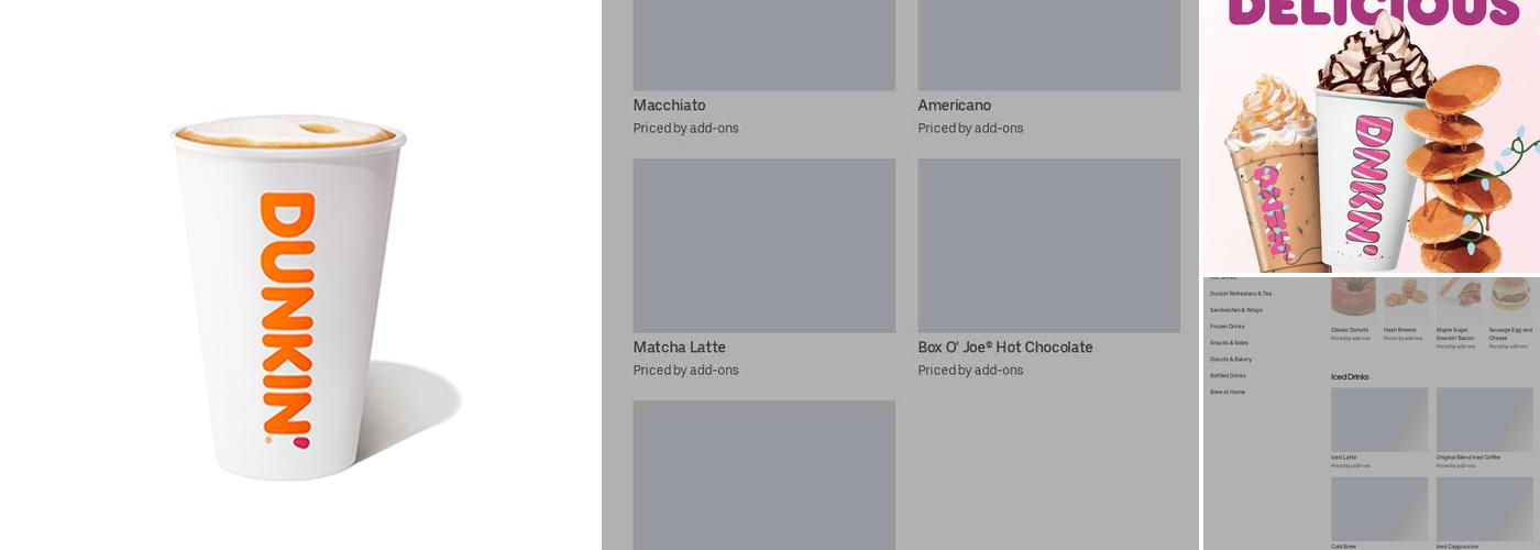 Dunkin' Menu