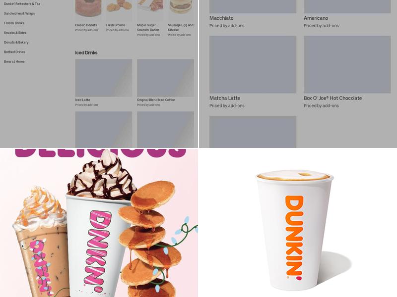 Dunkin' Menu