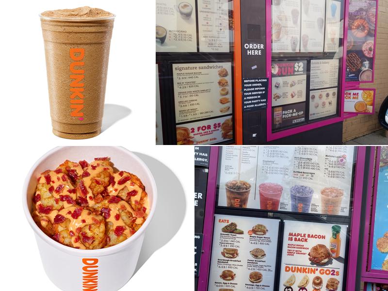 Dunkin' Menu