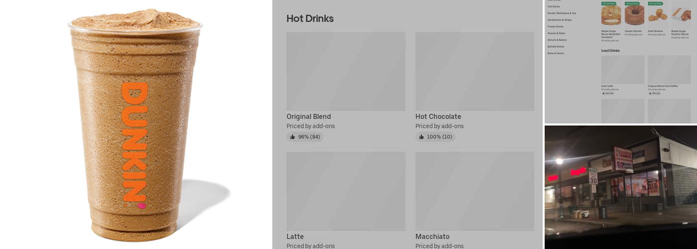 Dunkin' Menu
