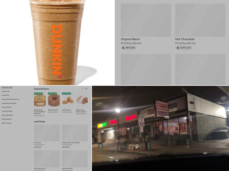 Dunkin' Menu