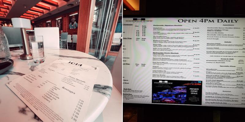 Harborside Inn Menu