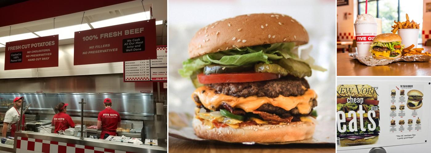 Five Guys Menu