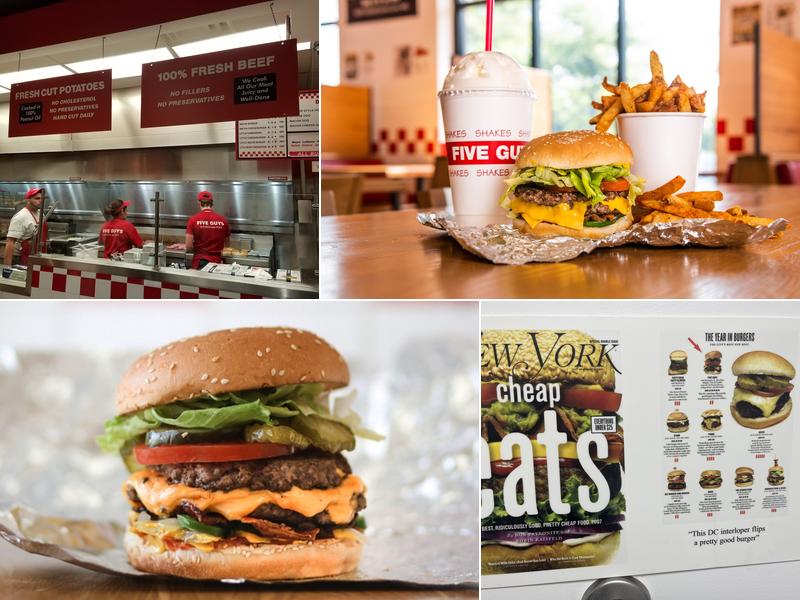 Five Guys Menu