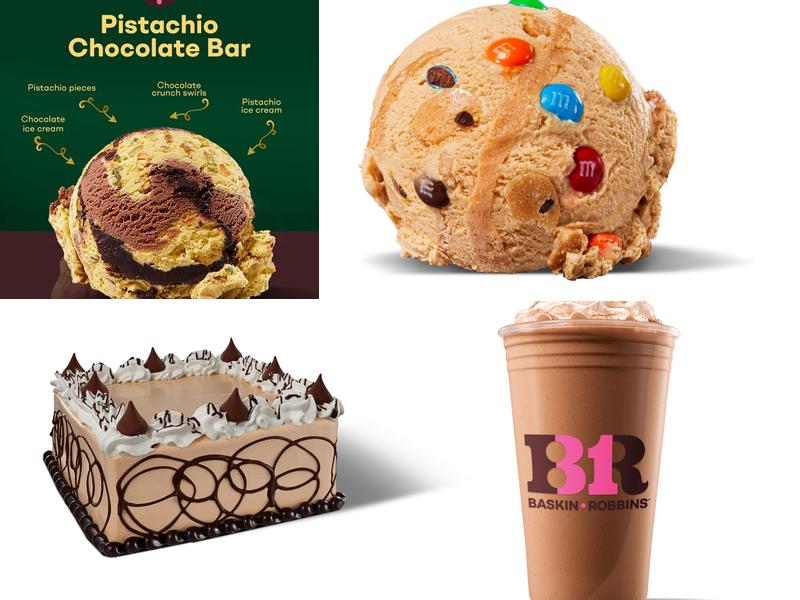 Baskin-Robbins Menu