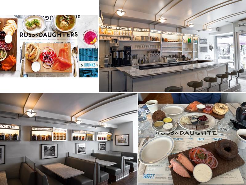 Russ & Daughters Cafe 127 Orchard St, New York