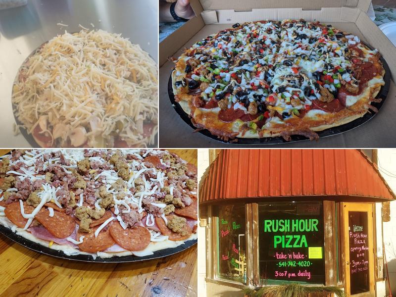 Rush Hour Pizza 102 N Main St, Halfway