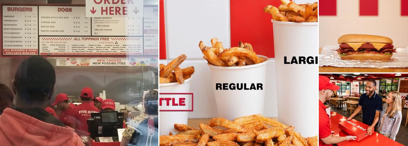 Five Guys Menu