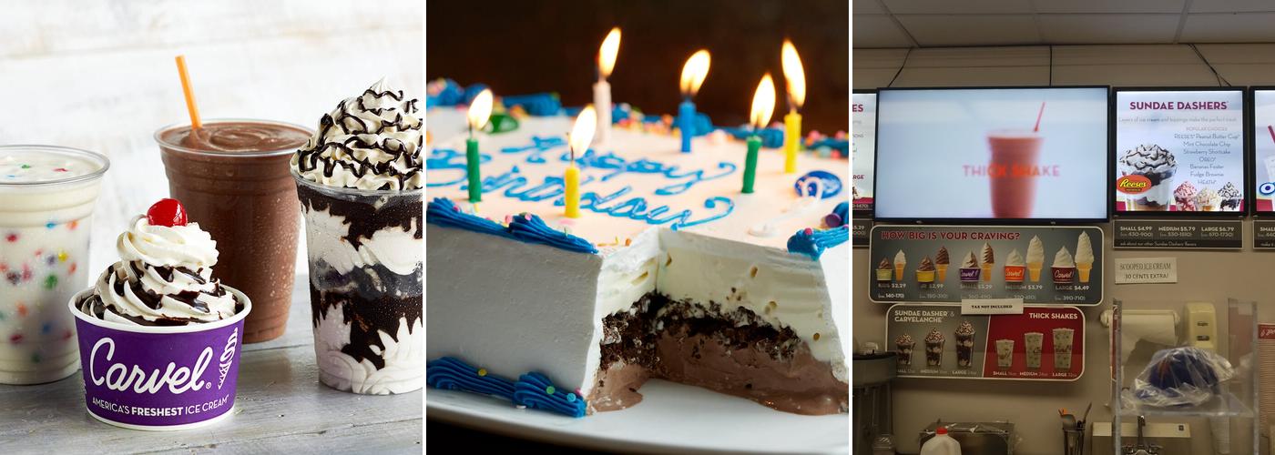 Carvel Menu