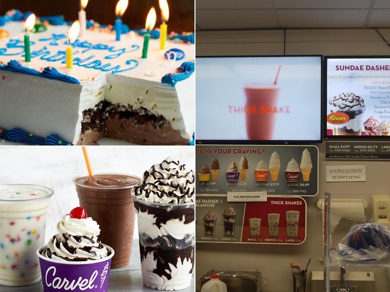 Carvel Menu