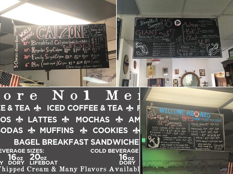 Lifeboat Coffee Co Menu