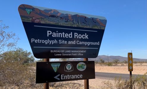Painted Rock Petroglyph Site and Campground Dateland
