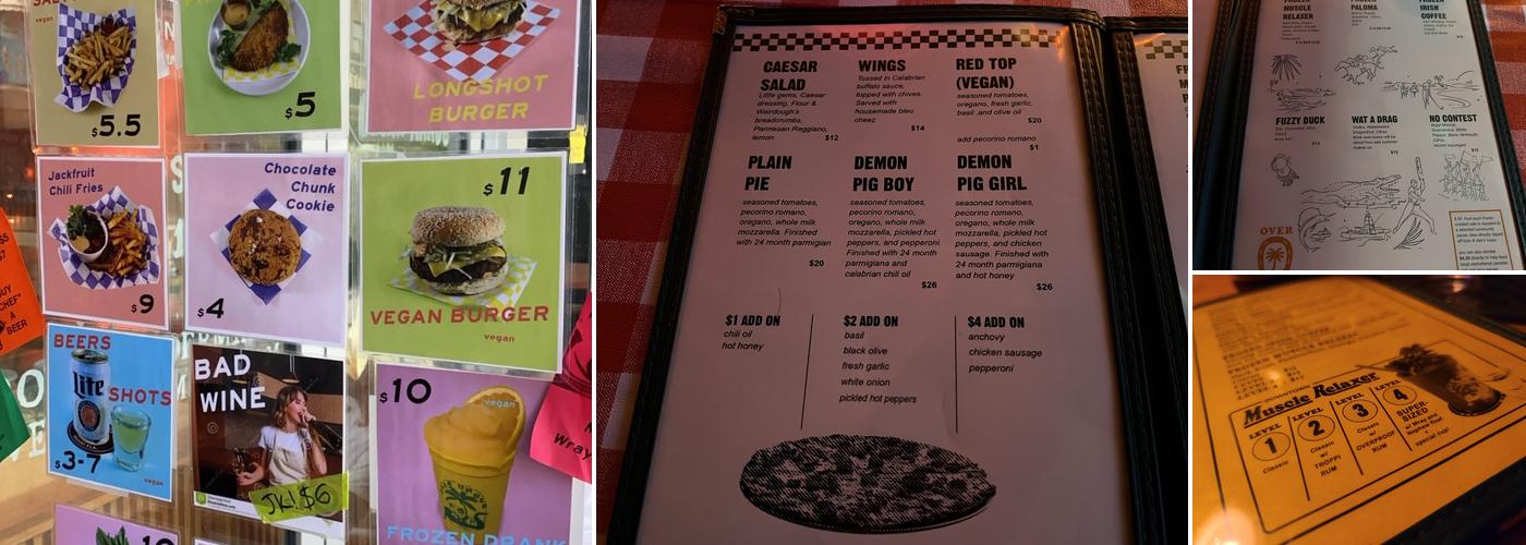 Over Under Menu