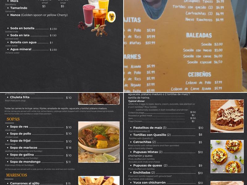 El Gallito Grill Menu