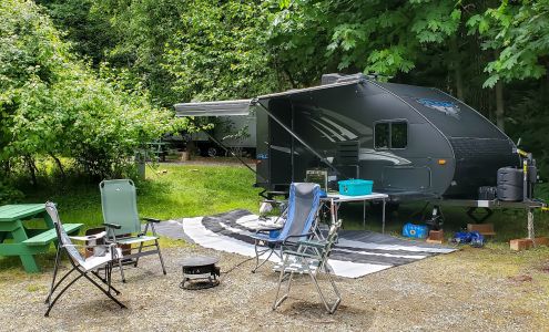 Lakeview Park Campsite Lake Cowichan