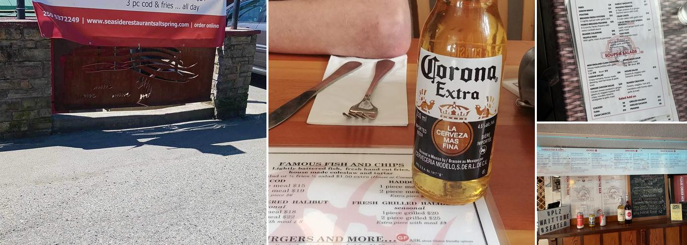 Seaside Restaurant Menu