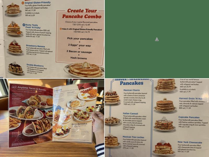 IHOP Menu
