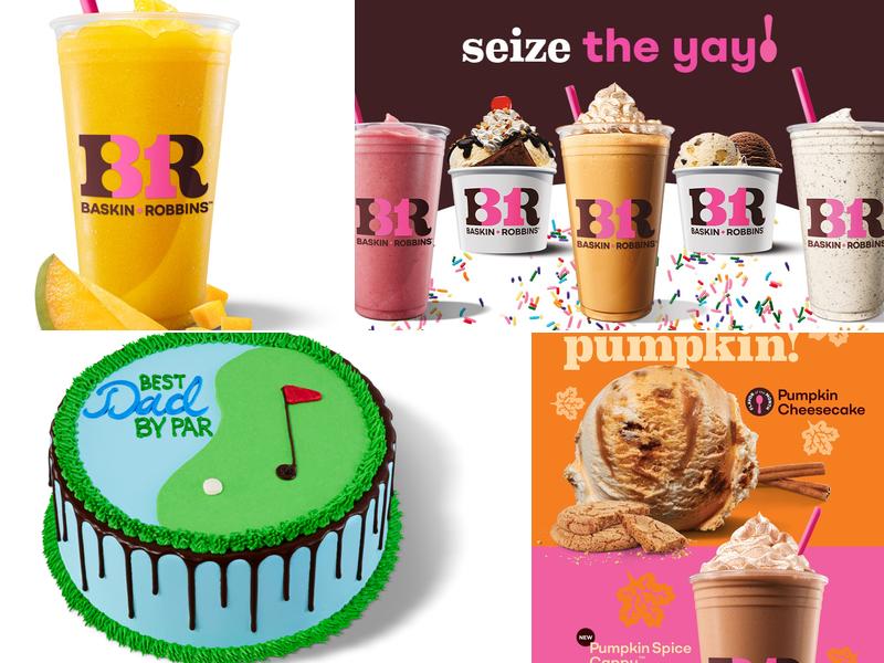 Baskin-Robbins Menu