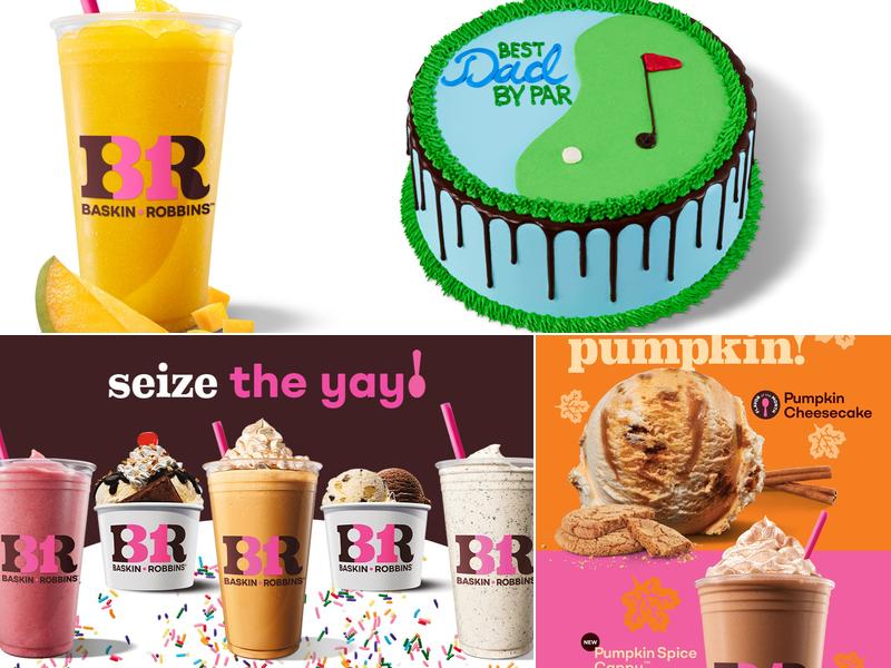 Baskin-Robbins Menu