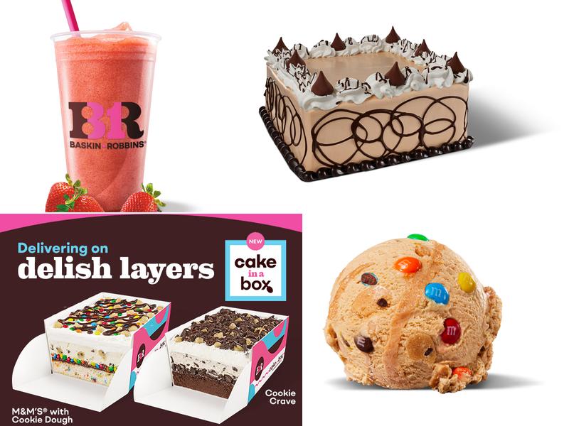 Baskin-Robbins Menu
