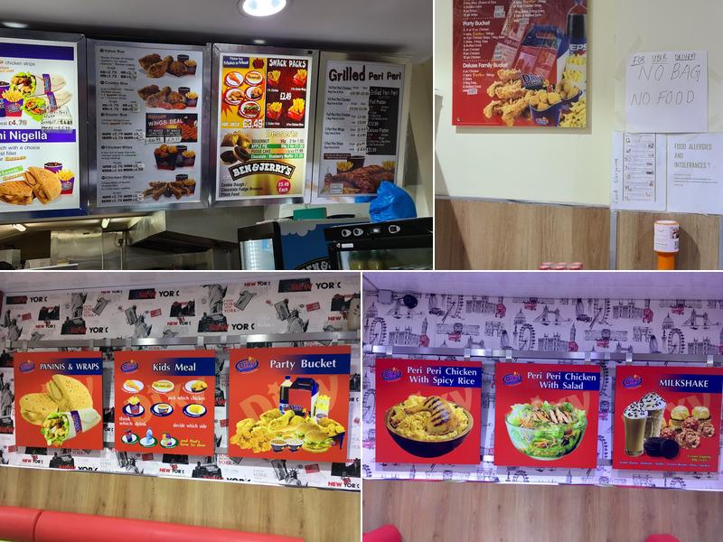 Dixy Chicken Menu
