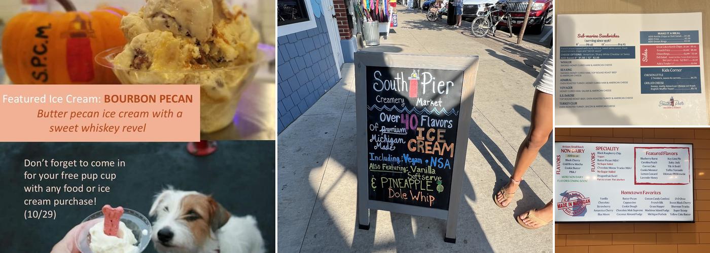 South Pier Creamery & Market Menu