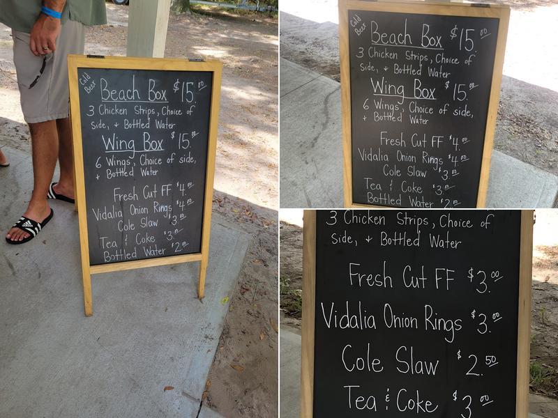 Frye’s Corner Menu