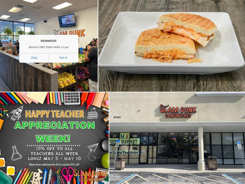 Slam Dunk Sandwiches