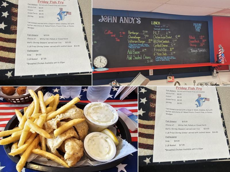 John Andy's Deli & Cafe Menu