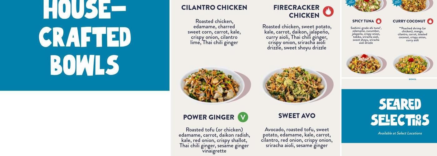 FreshFin Madison Hilldale Menu