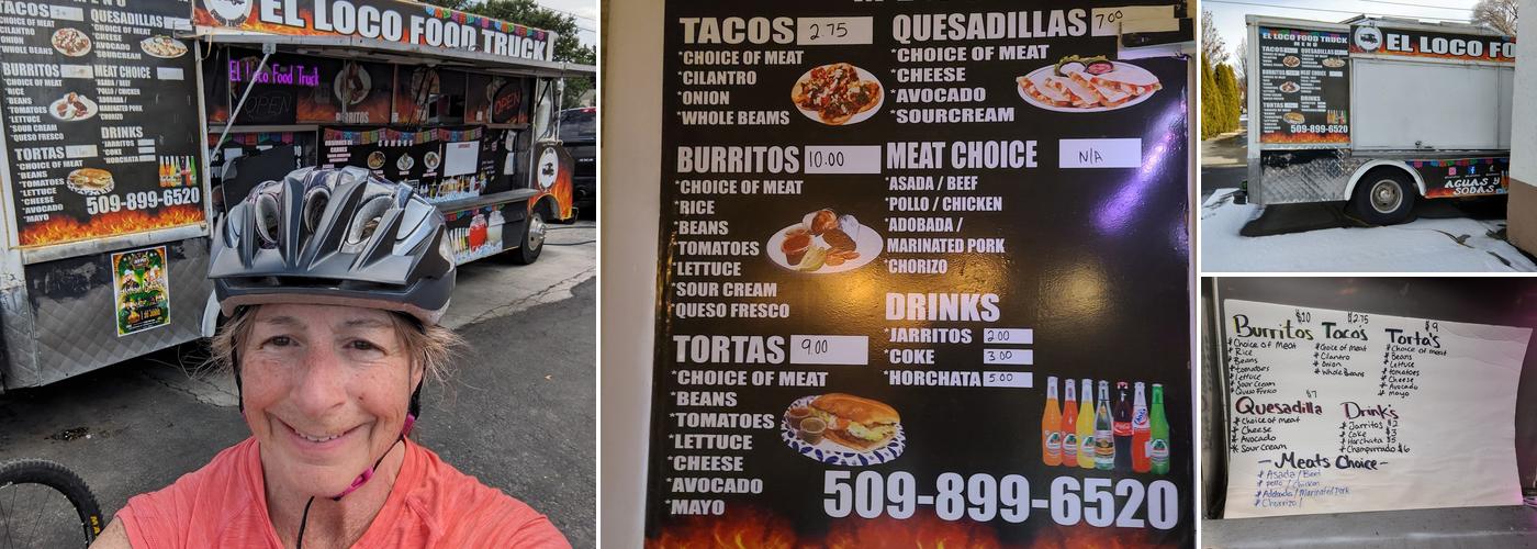El Loco Food Truck Menu