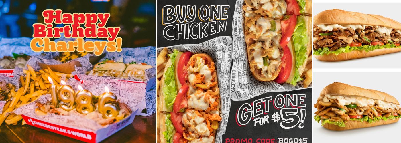 Charleys Cheesesteaks and Wings