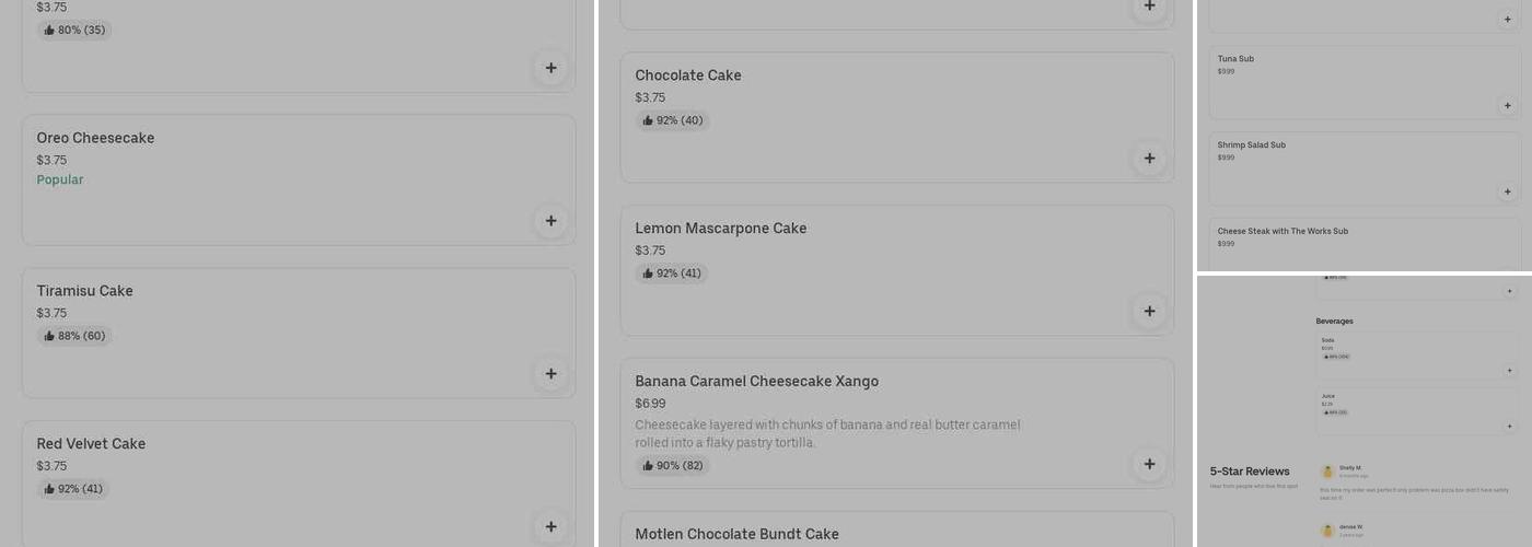 Freaking Good Pizza Menu