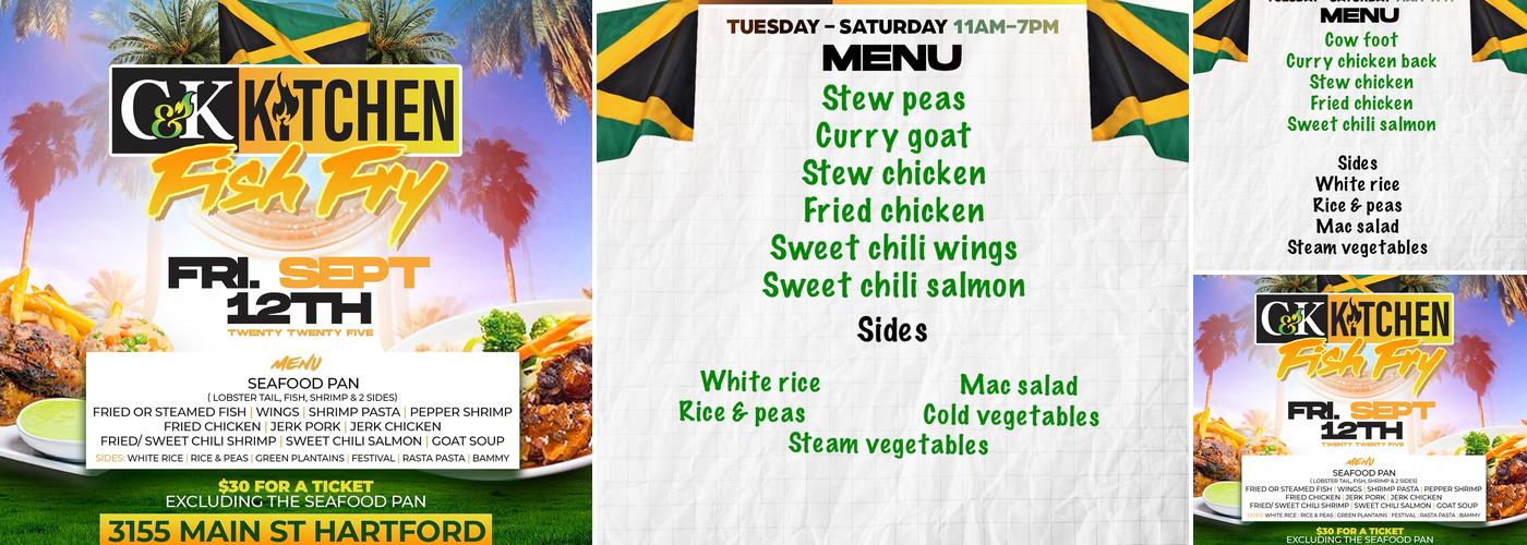 C&K Kitchen Menu