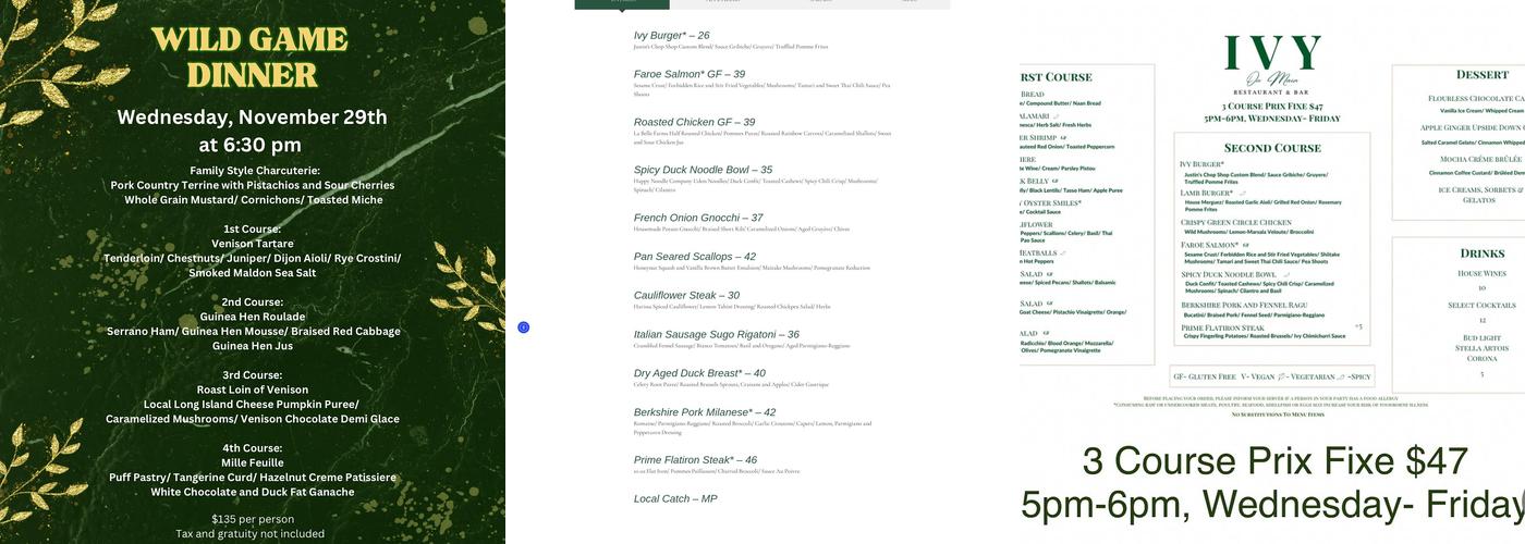 Ivy on Main Menu
