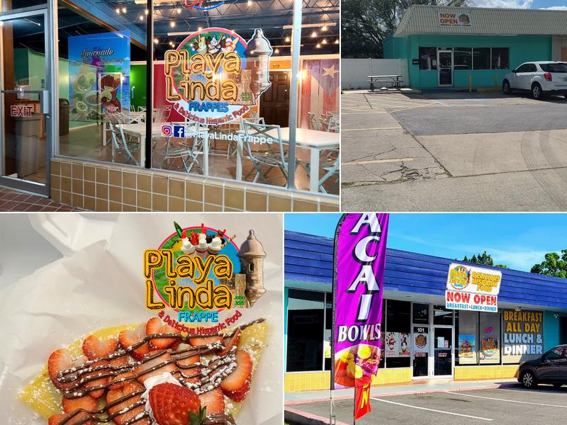 Playa Linda Frappe & Delicious Hispanic Food 101 Broad St, Titusville