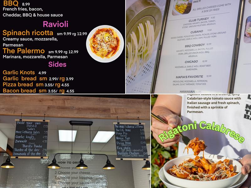 Pasta Zone Menu
