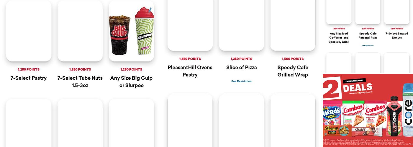 Speedy Cafe Menu