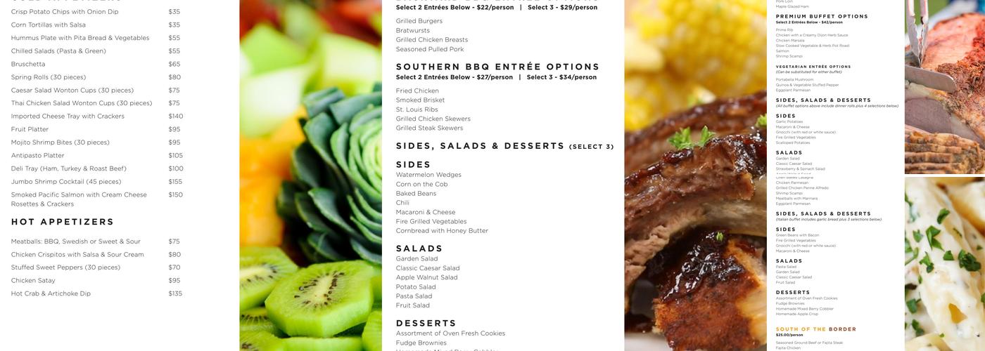 Apple Tree Restaurant Menu