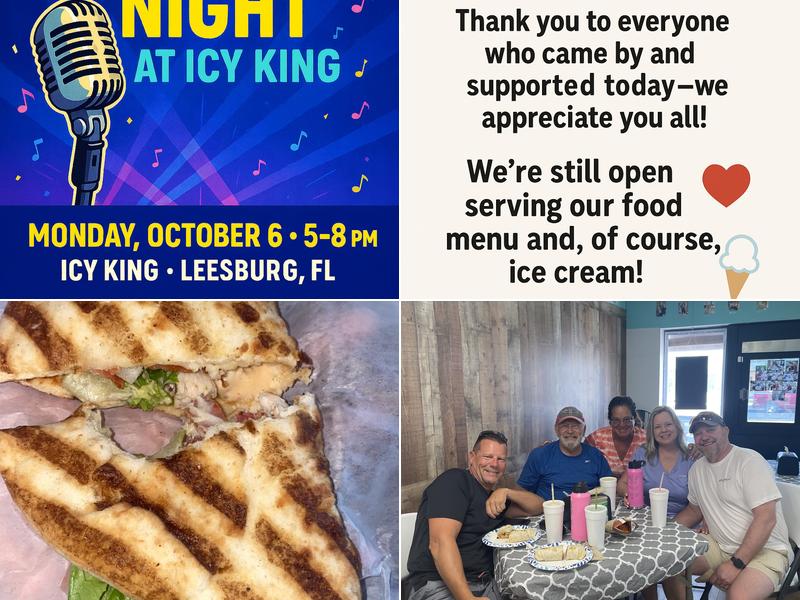 Icy King 1331 N 14th St, Leesburg