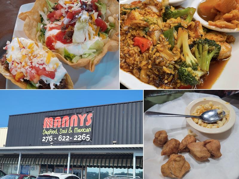 Manny's seafood, soul & mexican