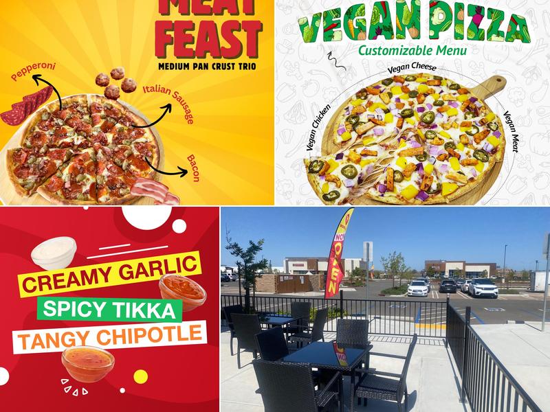 Pizza Twist 4191 Thrive Dr. Suite 100, Building D, Roseville