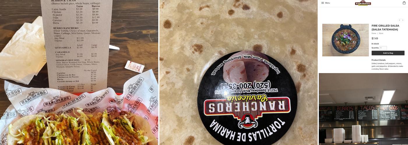 RANCHEROS CARNICERIA Menu