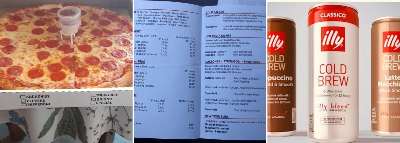 Pizzarito NY Pizza By The Slice Menu