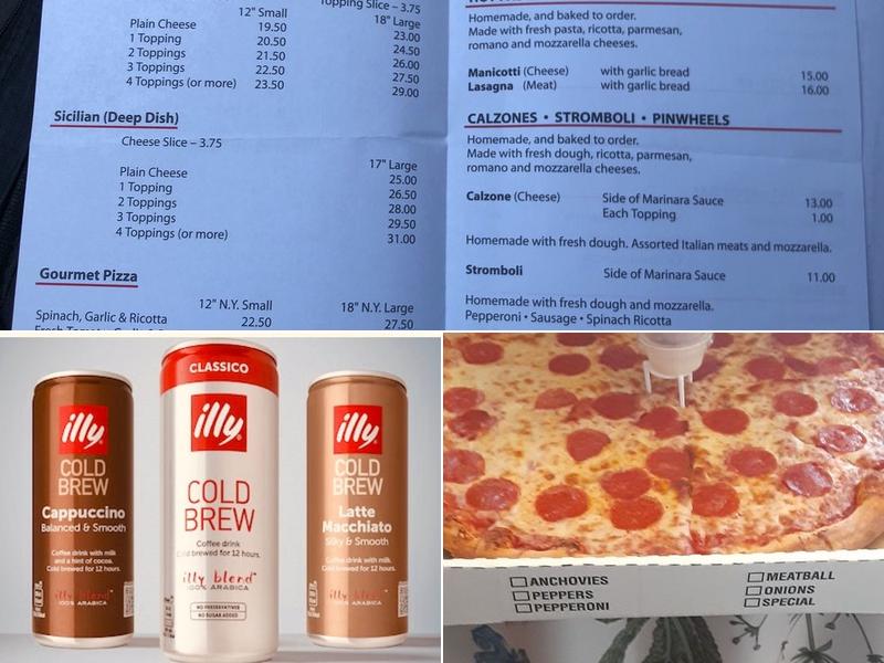 Pizzarito NY Pizza By The Slice Menu