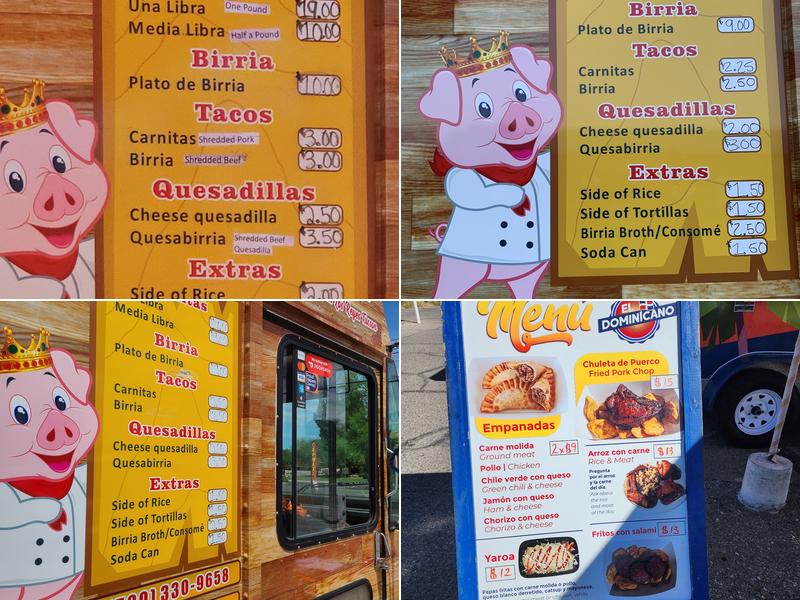 Carnitas Los Reyes Tucson Menu