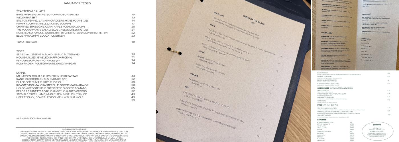 Tomat Menu