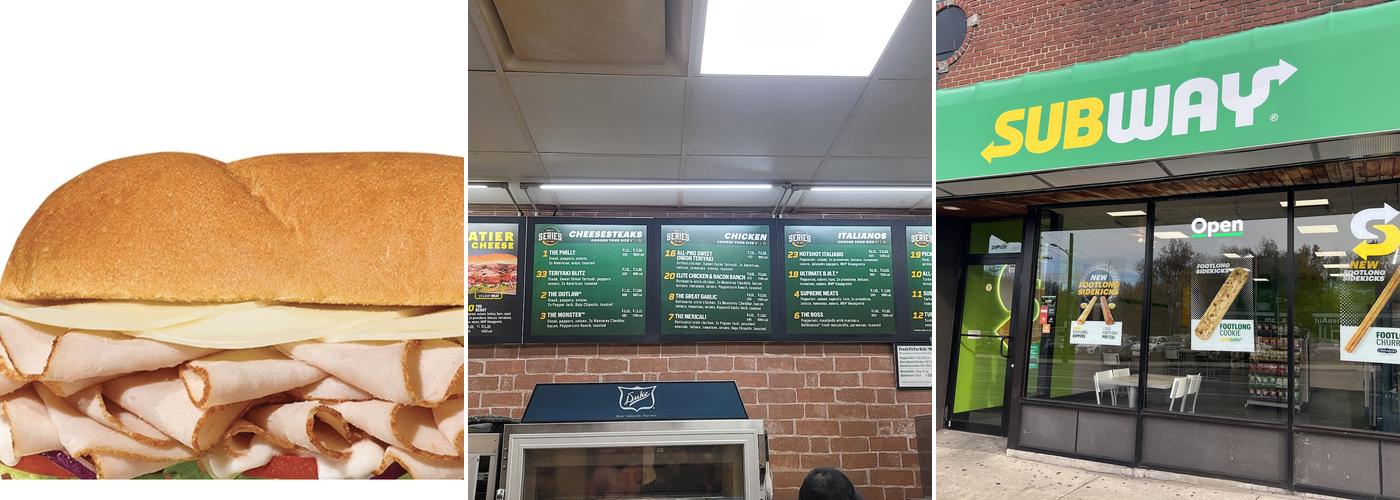 Subway Menu