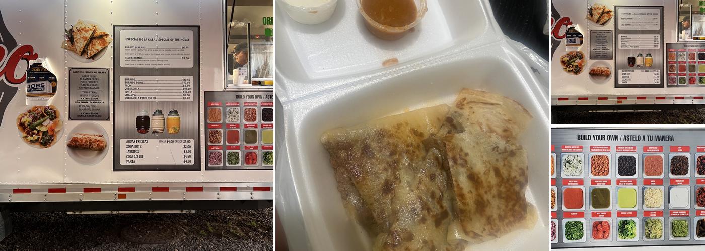 Serrano Mexican Grill Menu