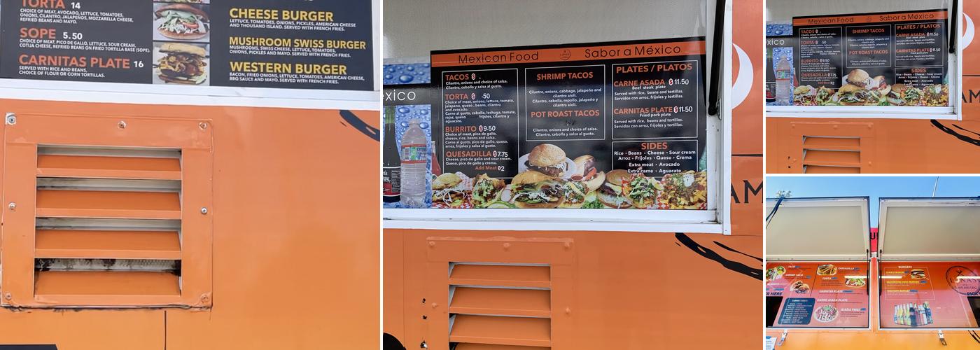 Luna’s Flame And Grill Menu